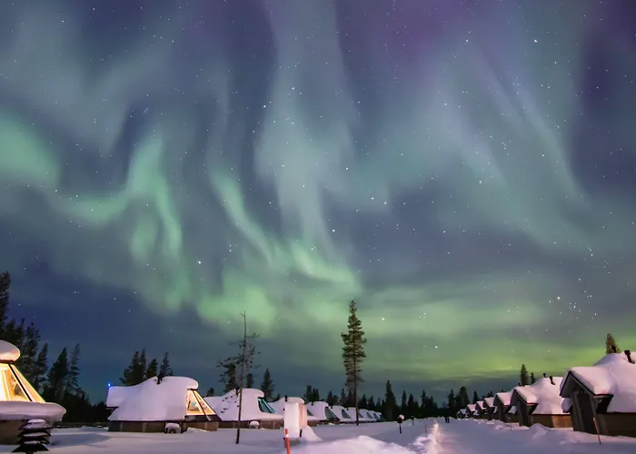 リゾート Northern Lights Village サーリセルカ